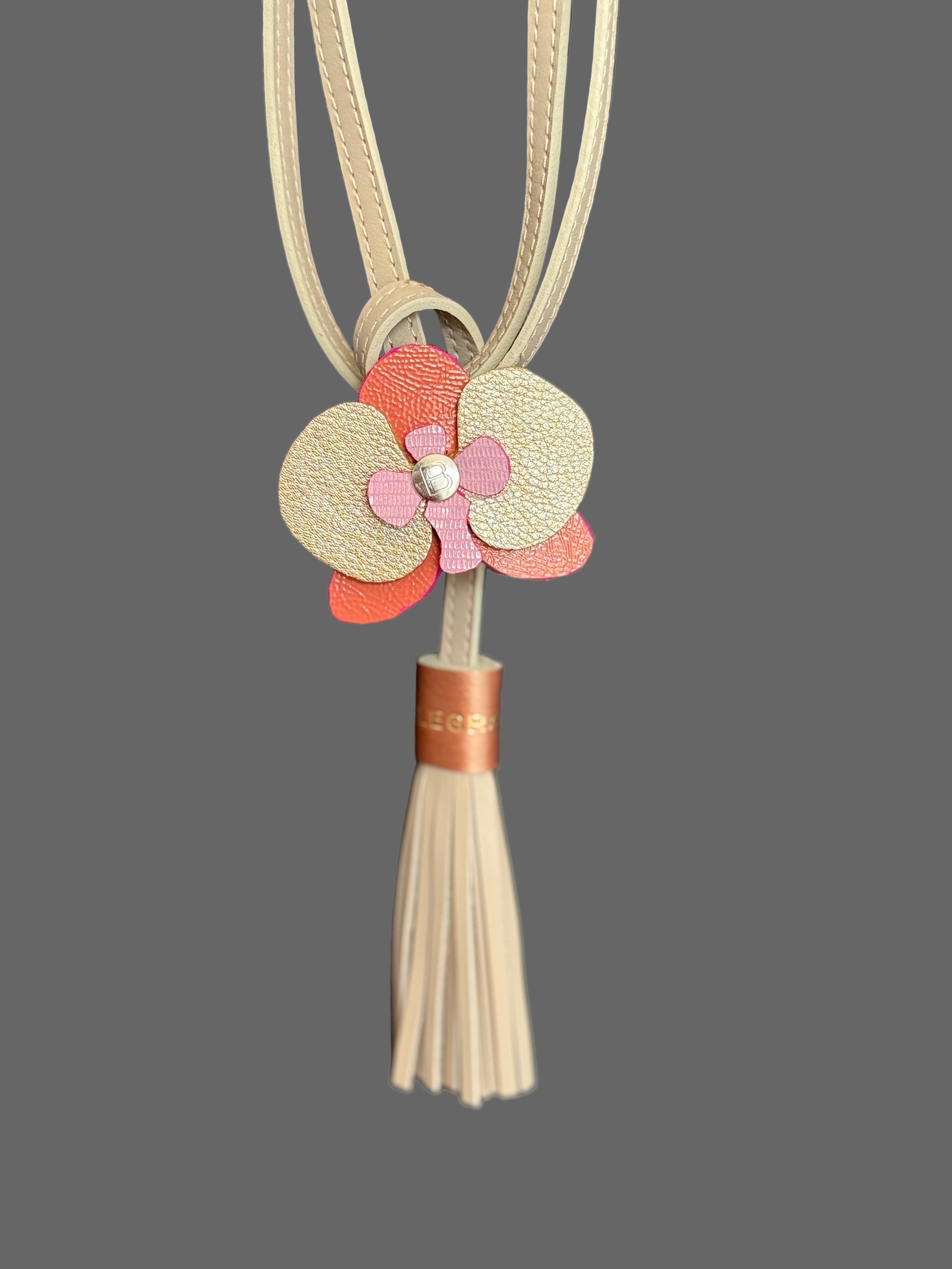 Flower & Tassel Belt
