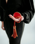 Lemoomoo Coin Purse & Tassel: Gold Speckle