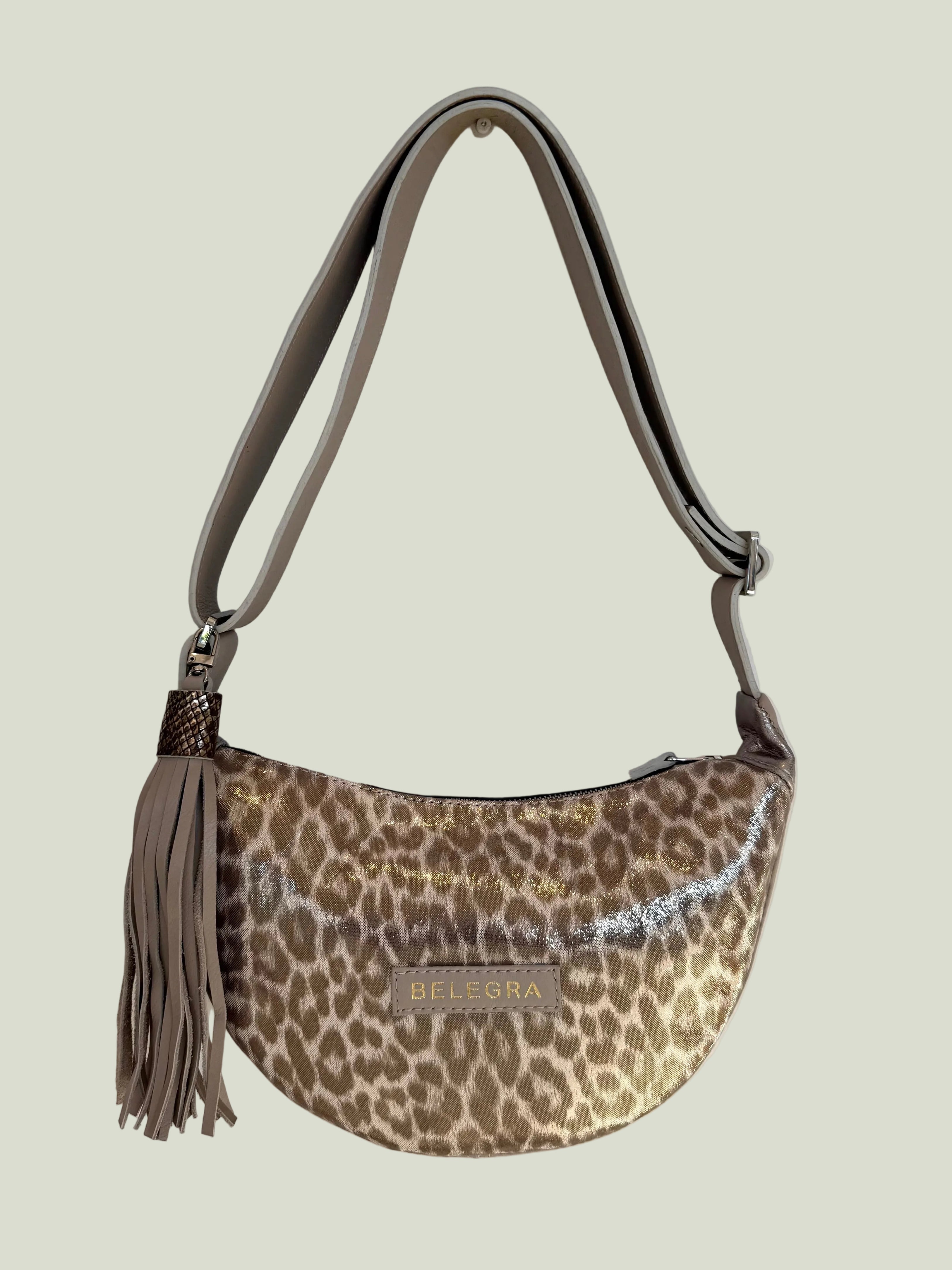 Allo Sling: Shimmer Leo & Taupe