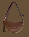 Allo Sling: Brown Suede