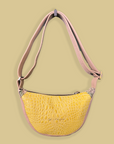 Echo Sling: Chartruese Croc Print