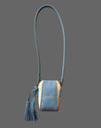 Crossbody Pouch Sky Blue & Nguni