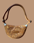 Echo Sling: Abstract Animal Print & tan