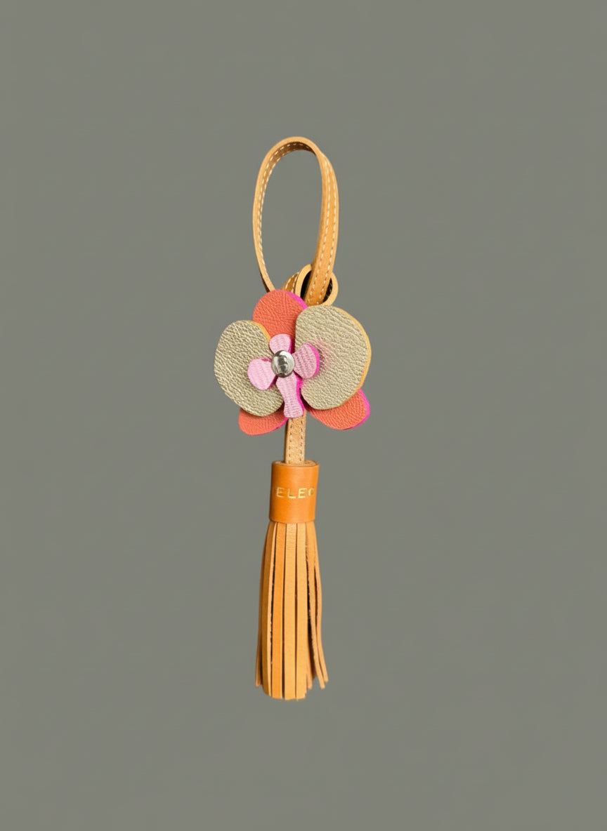 Flower & Tassel: Tan