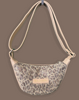 Echo Sling: Taupe & Blue Leo