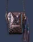 Crossbody Pouch Black & Blue