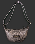 Echo Sling: Black & Silver Leopard