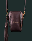 Crossbody Pouch Black Leopard