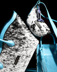 Wine Carrier: Sky Blue Nguni