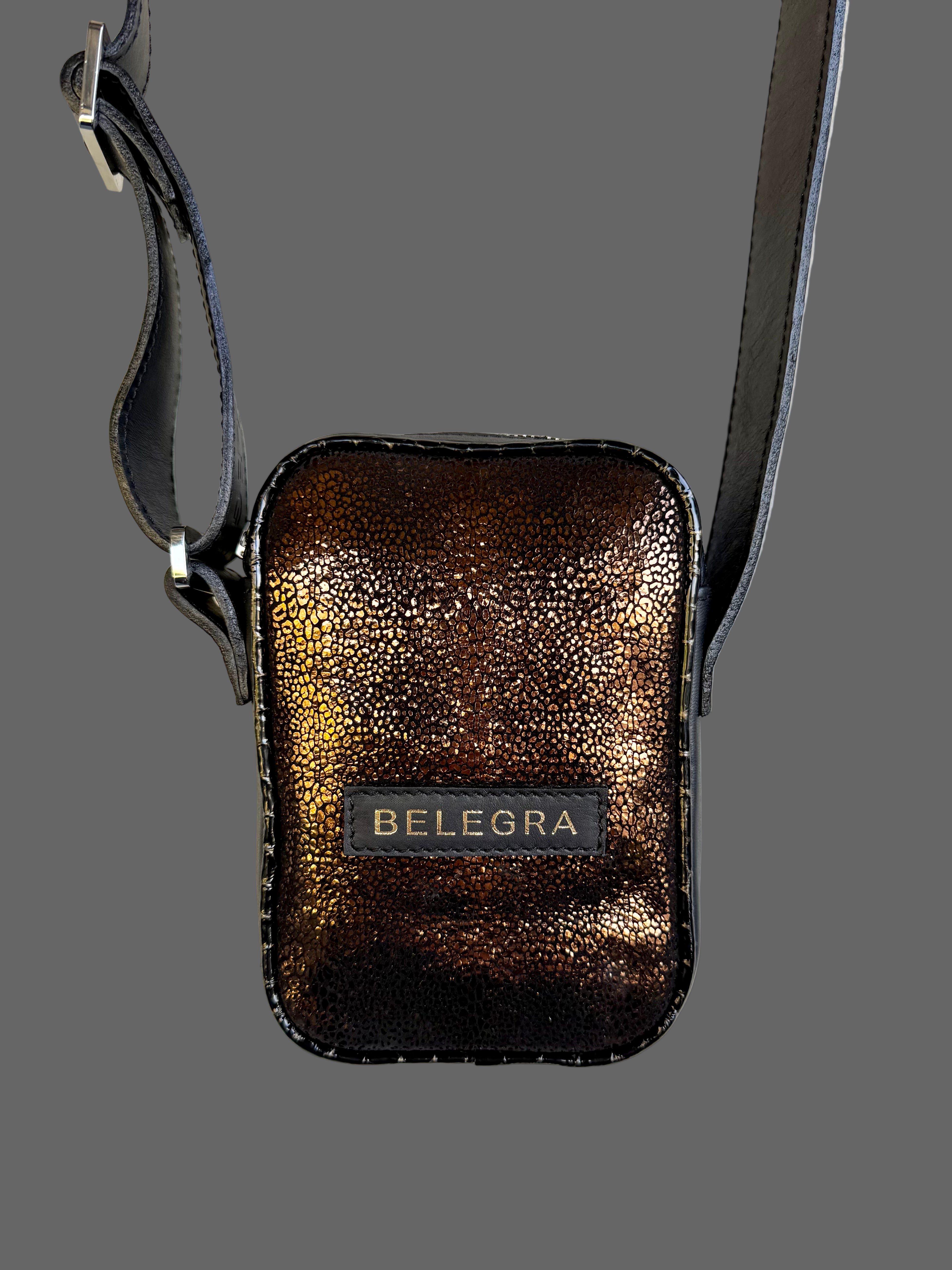 Wayfarer Utility Sling: Leopard & Black