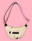Echo Sling: Pink Cow Hide Light