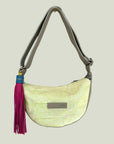Allo Sling: Pearlescent & Green Stripes