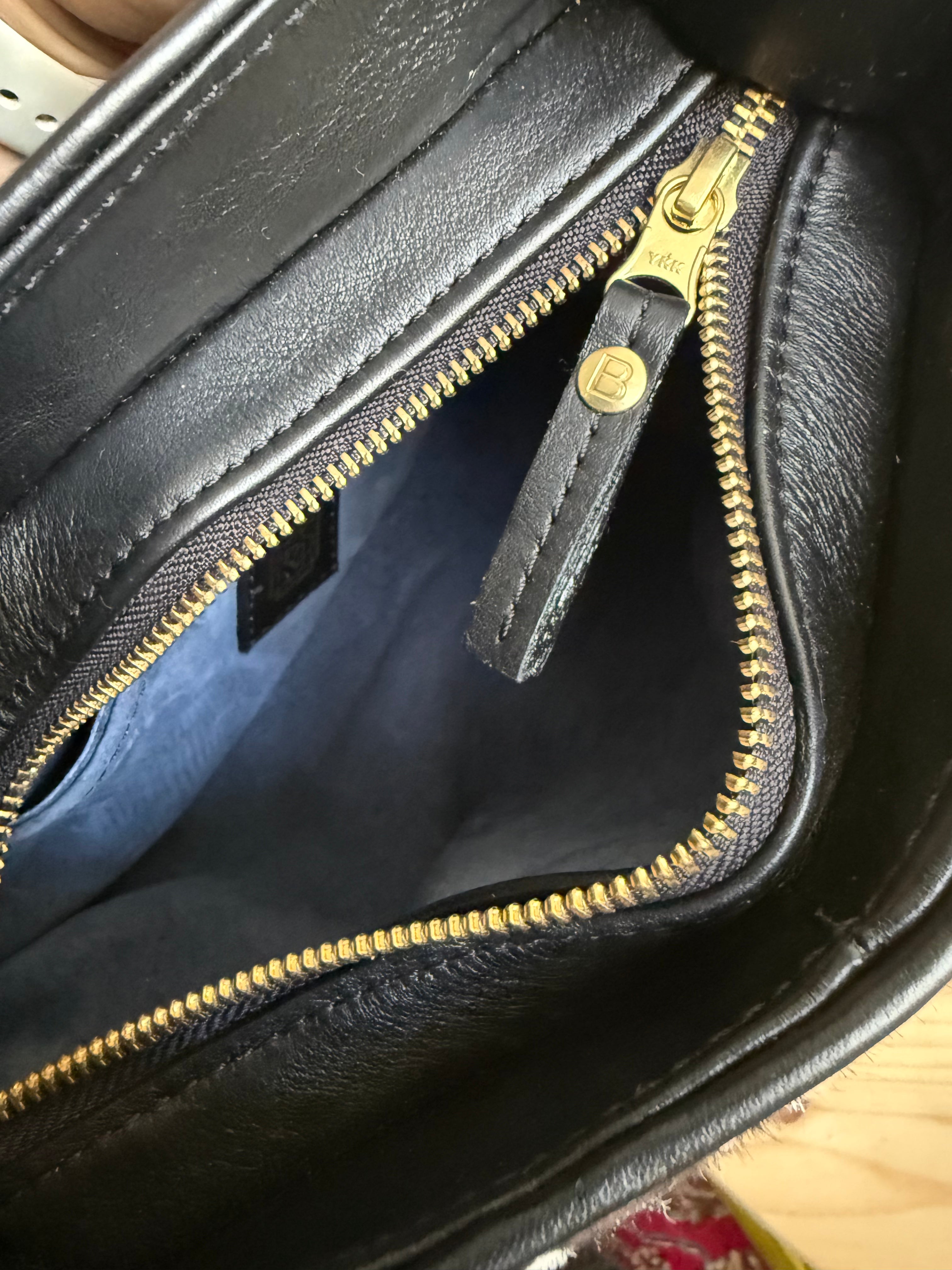 Husk Bag: Fawn print & black