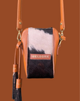 Crossbody Pouch Nguni & Tan