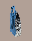 Wine Carrier: Sky Blue Nguni