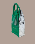 Wine Carrier: Green Nguni