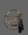 Husk Bag: Fawn print & black