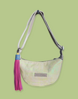 Allo Sling: Pearlescent & Green Stripes