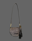Husk Bag: Fawn print & black