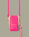 Crossbody Pouch Pink & Smog