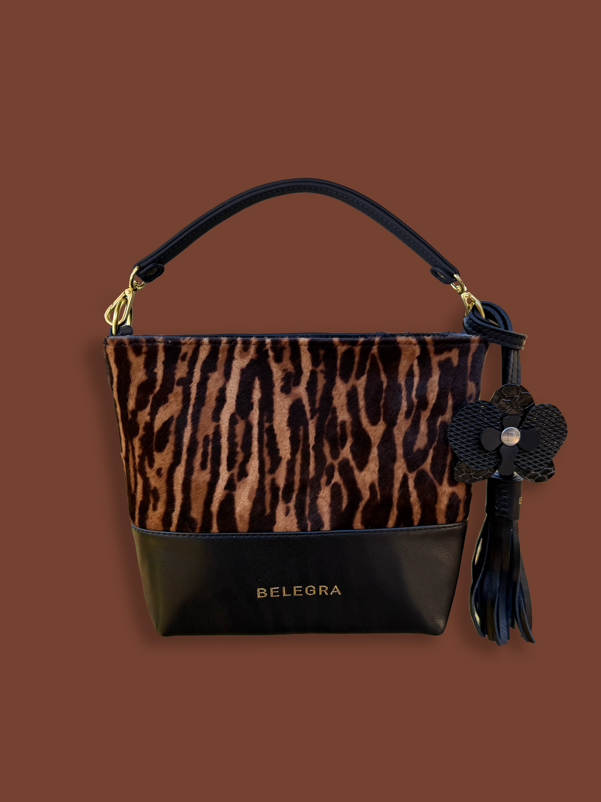 Mara Bag: Textured Savana Print