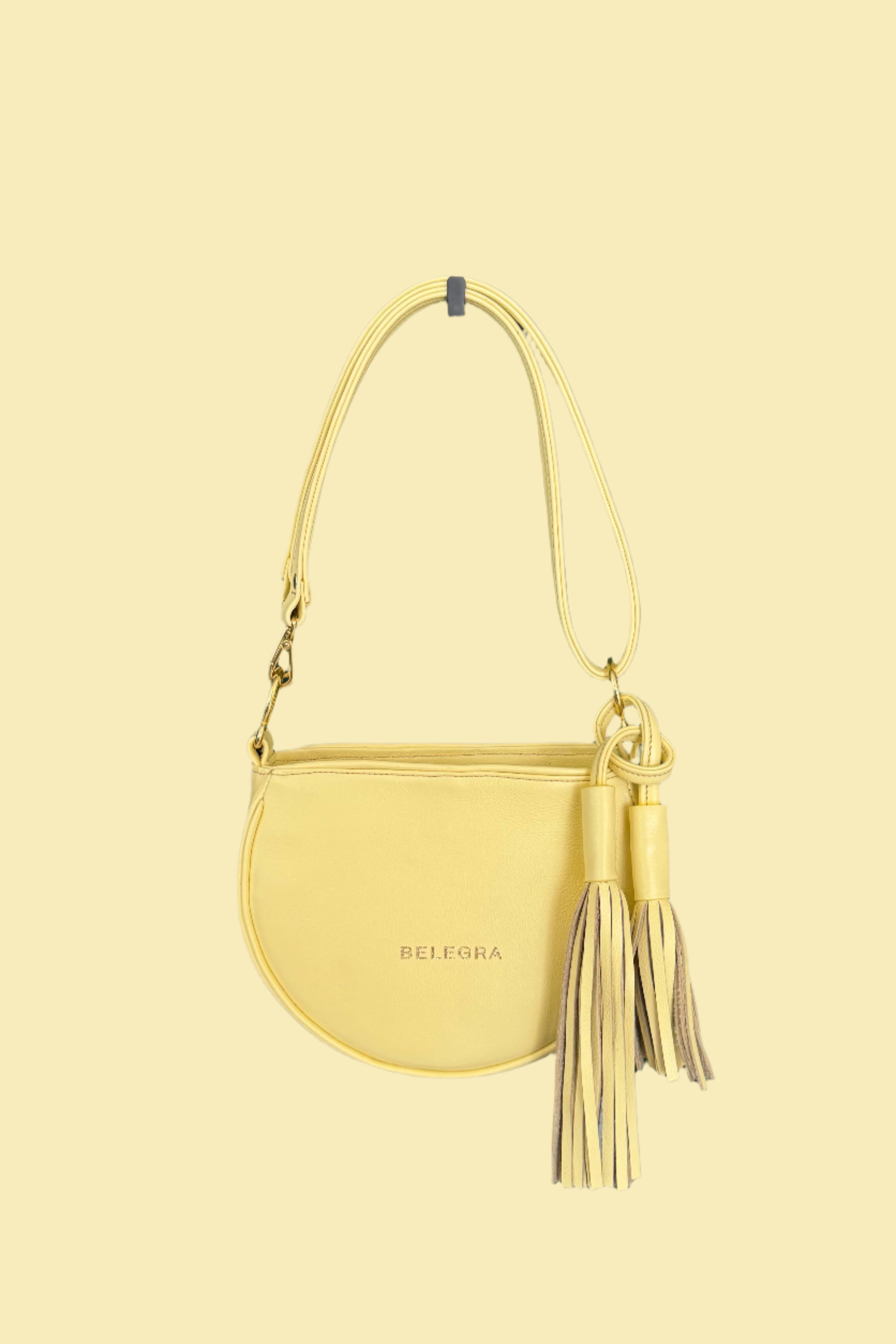 Essential Husk Bag Pale Yellow Belegra