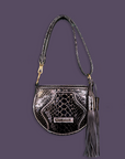 Husk Bag: Serpent Print & Chrome