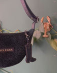 Echo Sling: Navy & Leopard