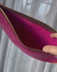 Luna Clutch: Pink & Orange
