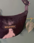 Echo Sling: Pink Cow Hide Dark
