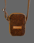 Wayfarer Utility Sling: Leopard & Tan