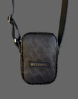 Wayfarer Utility Sling: Snake print & Black