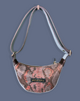 Echo Sling: Blue & Red Snake Print