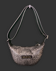 Echo Sling: Black & Silver Leopard