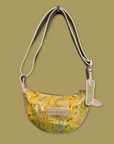 Echo Sling: Shimmer Yellow Snake Print