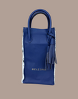 Wine Carrier: Indigo Nguni