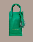 Wine Carrier: Green Nguni