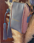 Crossbody Pouch Sky Blue & Nguni