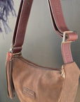 Allo Sling: Brown Suede