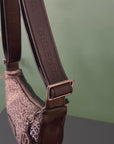 Echo Sling: Black & Silver Leopard